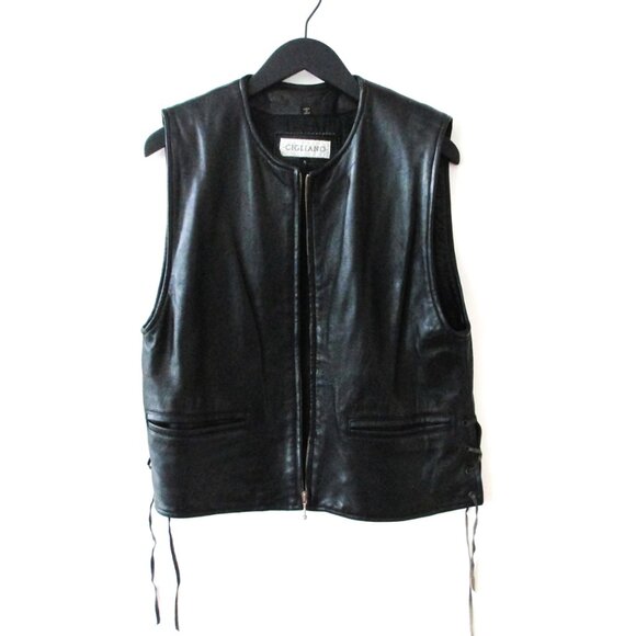 CIGLIANO LEATHER VEST - Picture 16 of 16